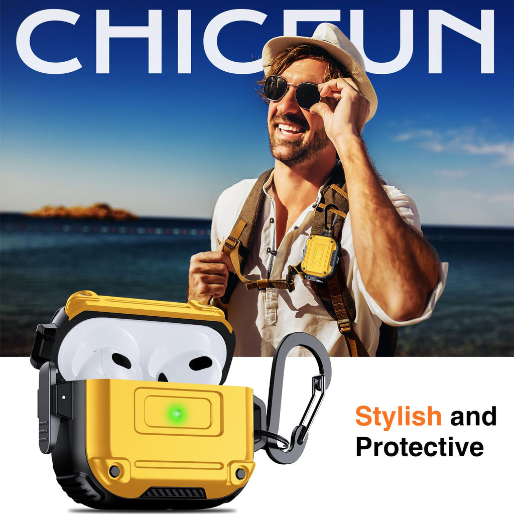 Yellow AirPods 3rd Generation Case with Keychain L84751