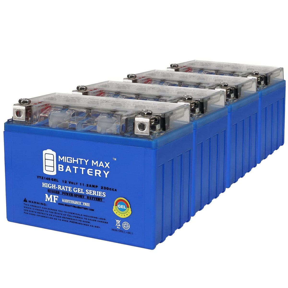12V 11.2AH Replacement Battery 4 Pack V827