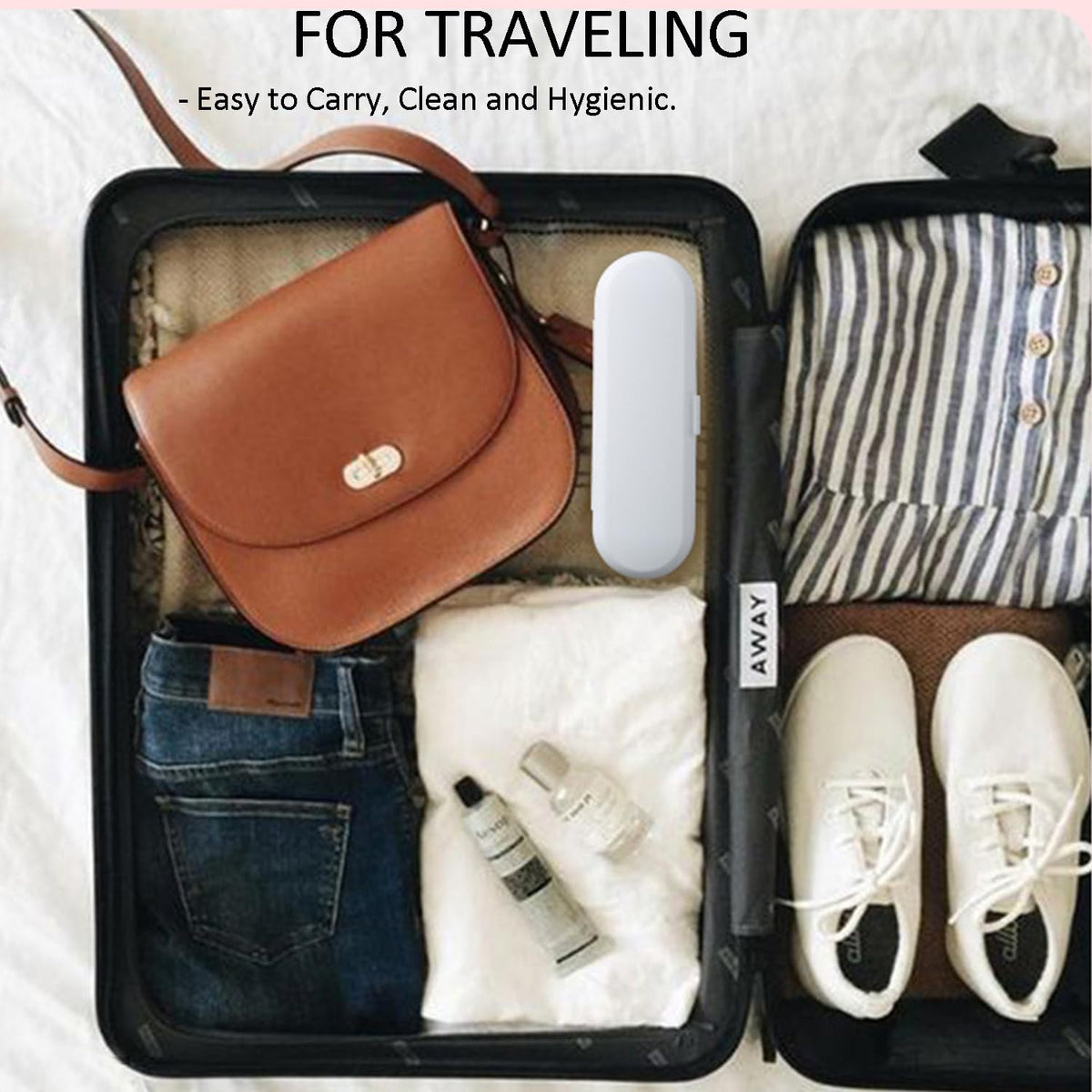 Plastic Electric Toothbrush Travel Case R18194