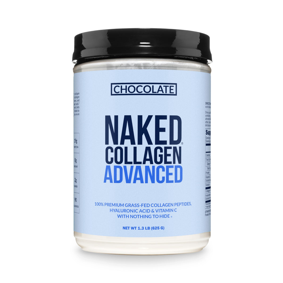 Chocolate Collagen Peptides Protein Powder, 1.3LB L151
