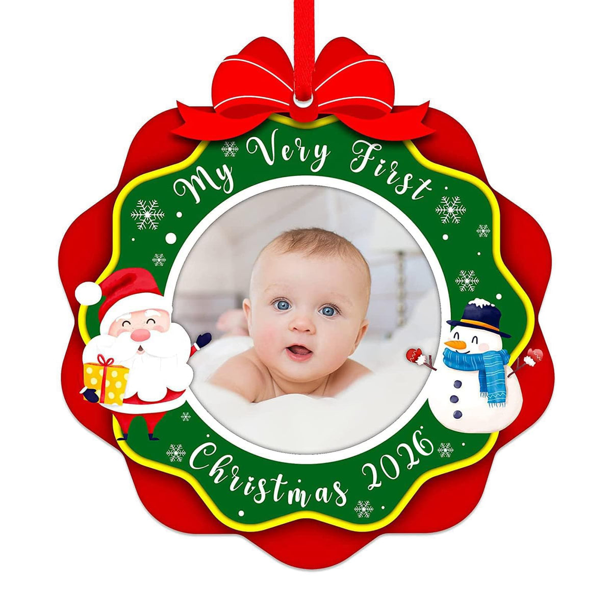 Baby First Christmas Ornament 2026 Y14167