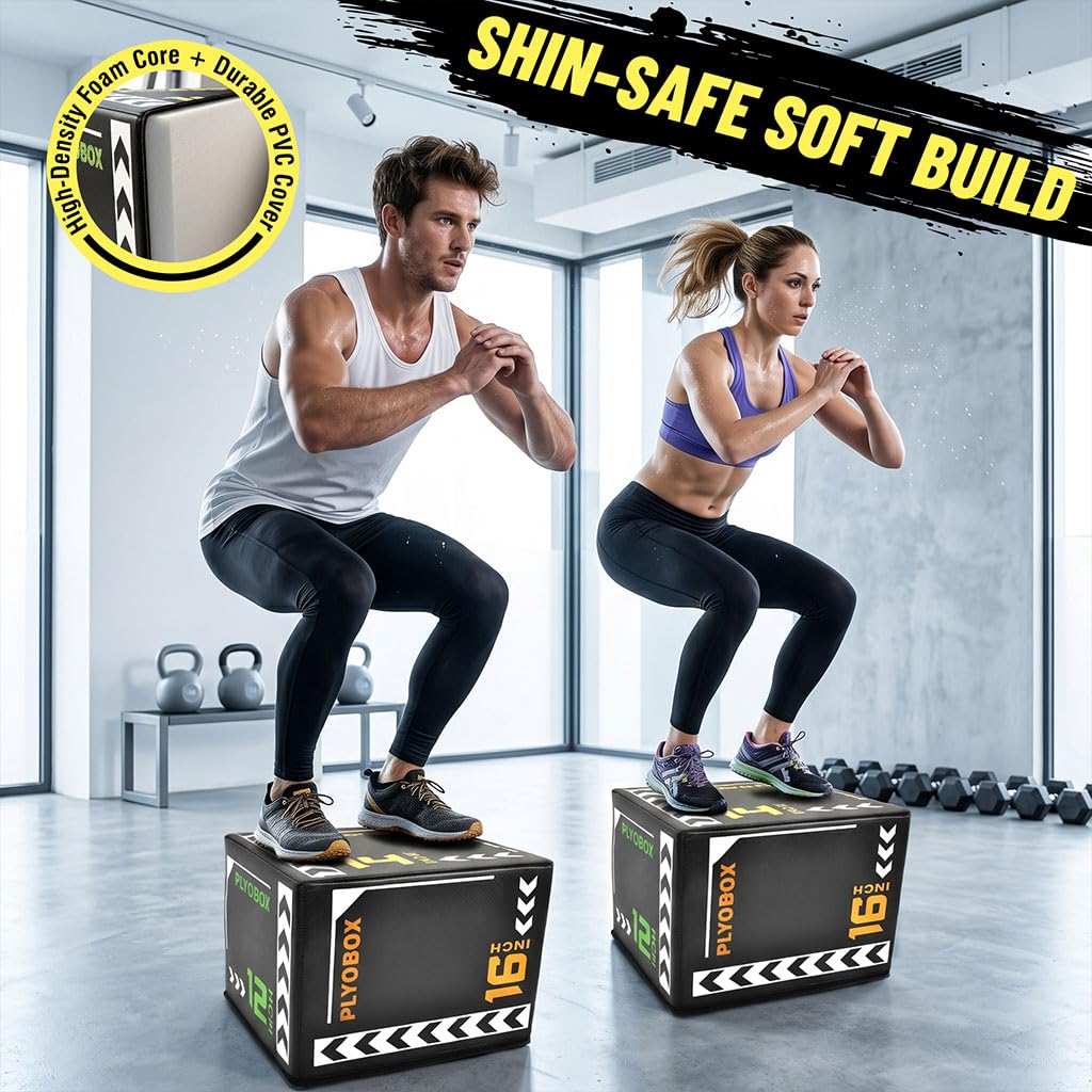 3-in-1 Plyometric Jump Box H32832