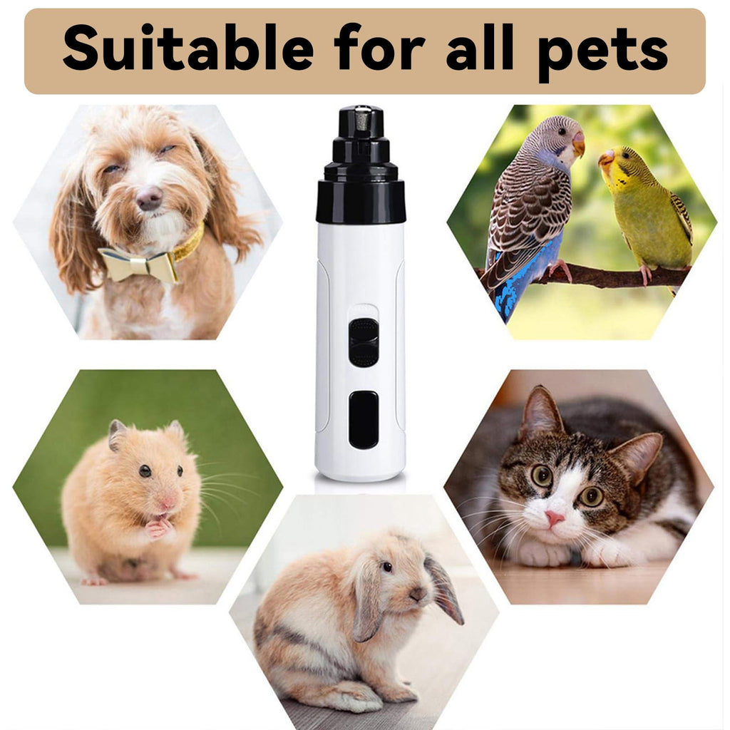 Quiet Pet Nail Grinder, 2 Replacement Heads O751427