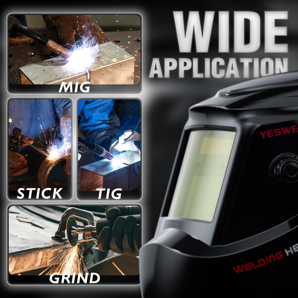 Auto Darkening Welding Helmet True Color F83553