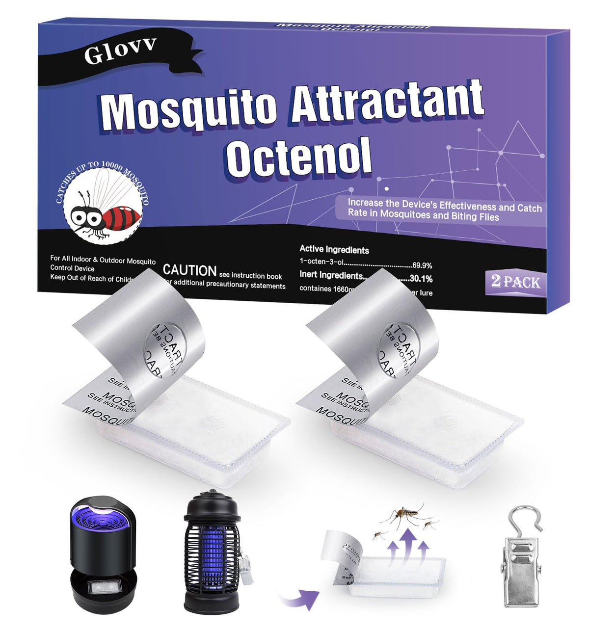 2 Mosquito Attractant Bait Refill T515