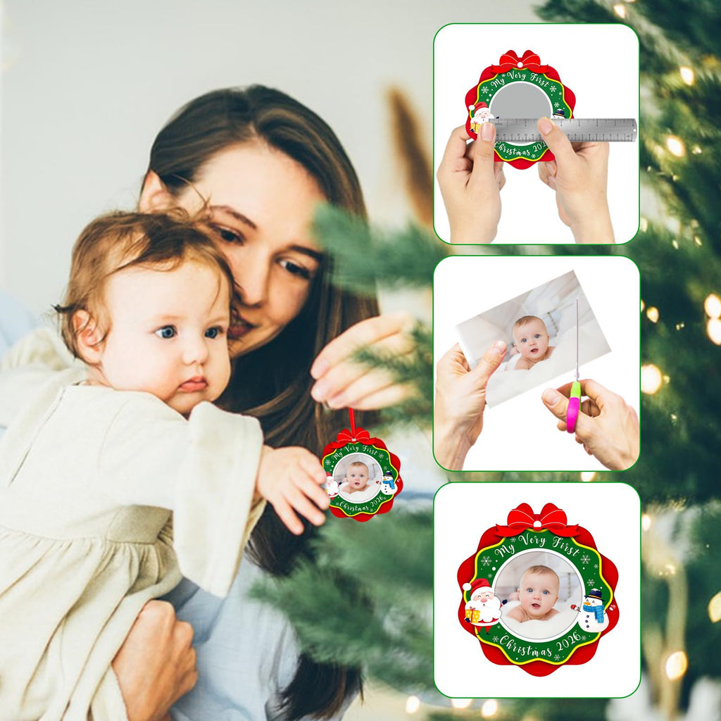 Baby First Christmas Ornament 2026 Y14167