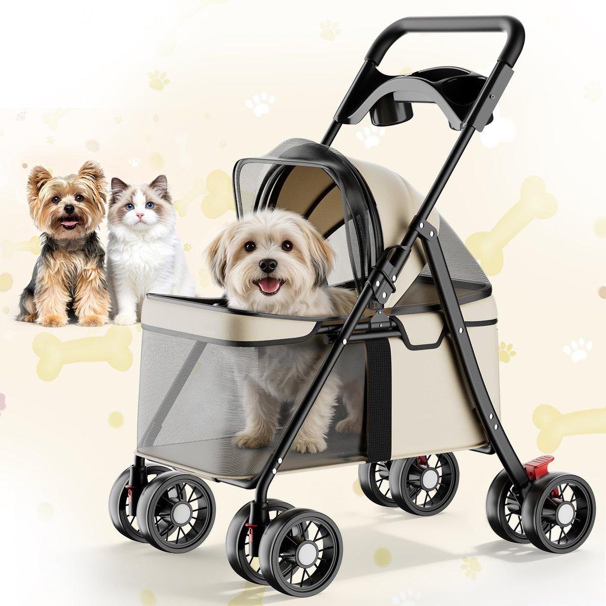 Foldable Pet Stroller Q9292