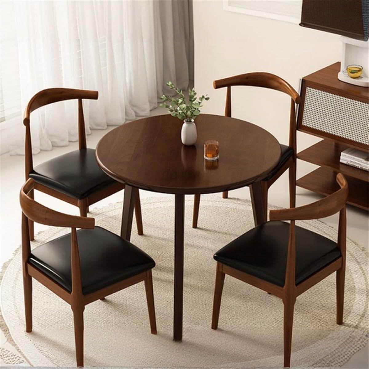 Round Dining Table Chairs Set G37484