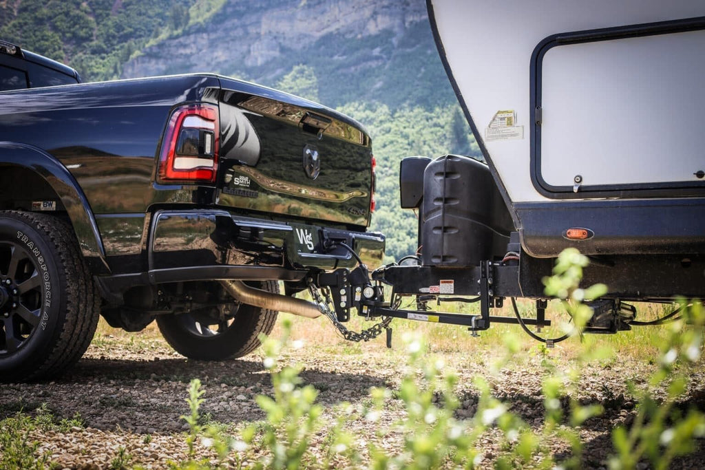 Weight Distribution Hitch with Anti-Sway, 4" Drop, 2" Shank, 12,500-lb Towing Capacity I506431