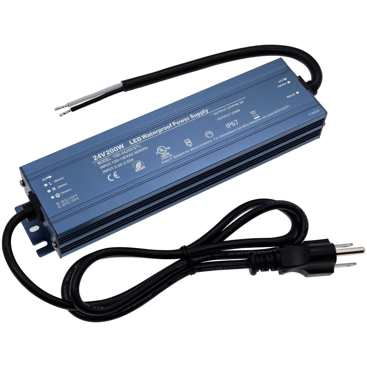 24V 200W UL Listed LED Power Supply Y110367