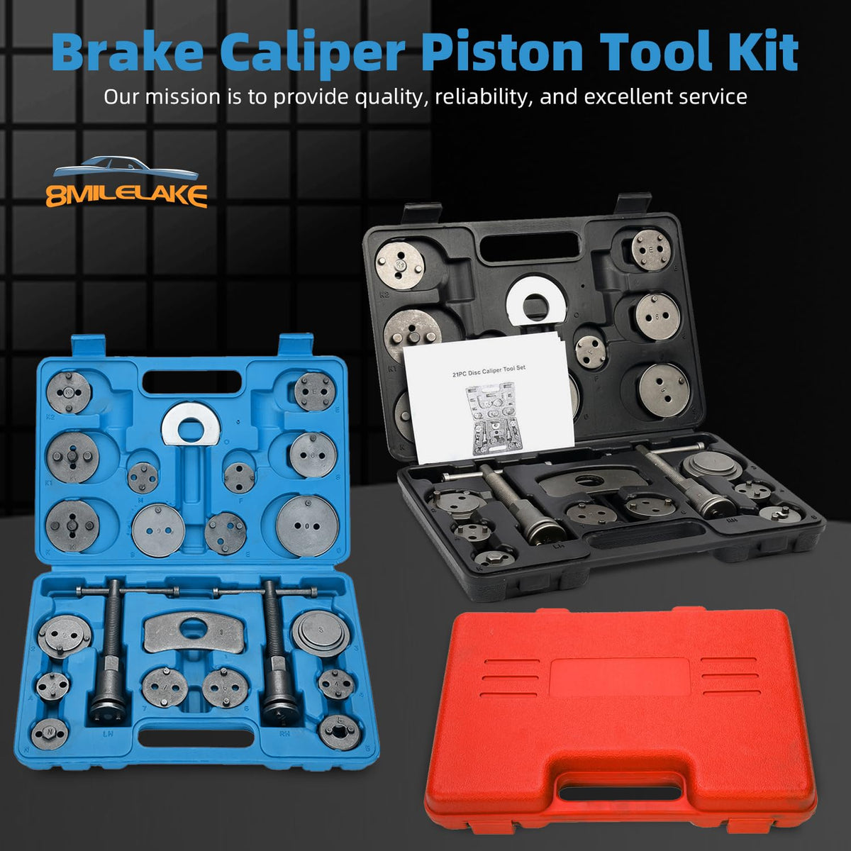 35pcs Disc Brake Caliper Tool Kit H5323