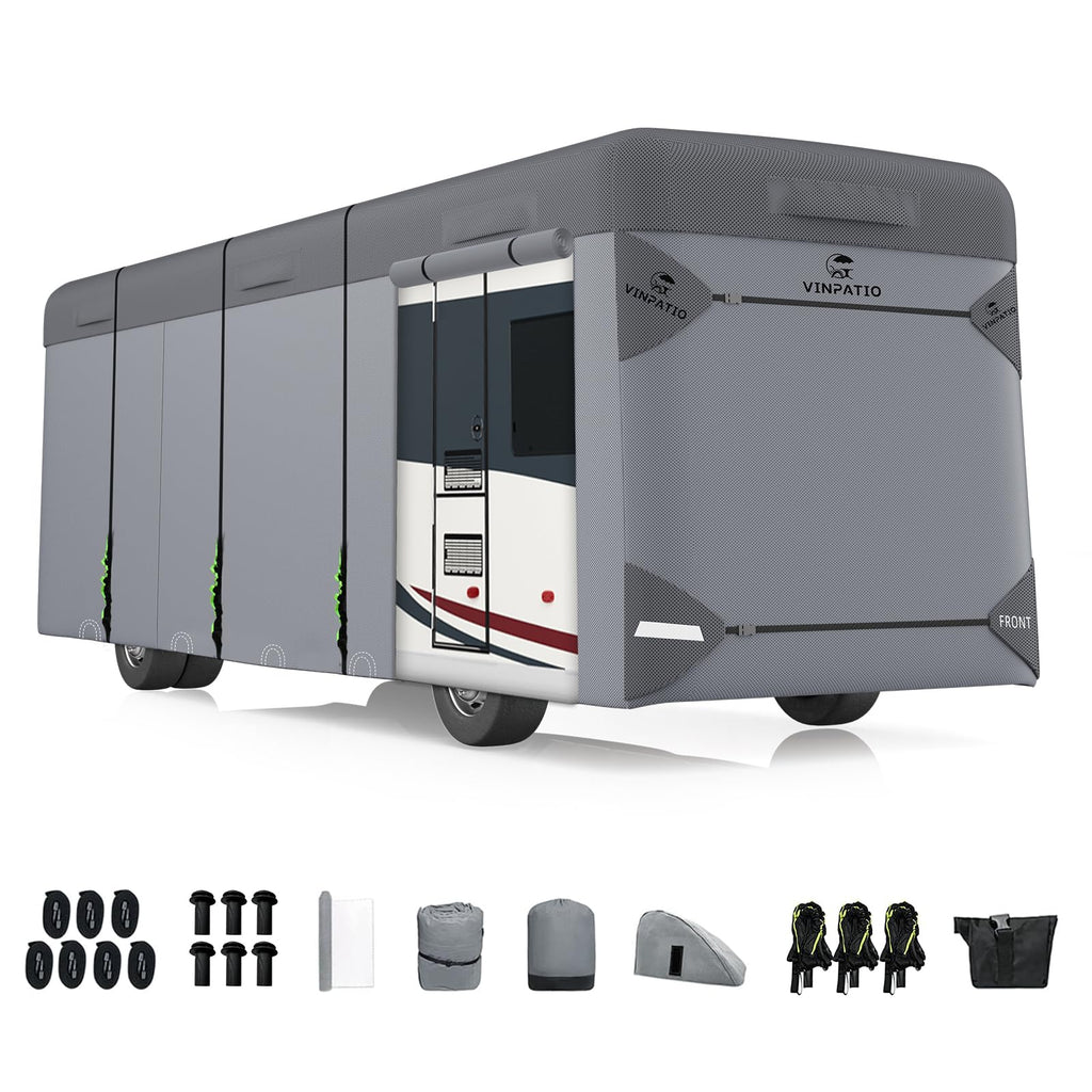 7 Layers Class A RV Cover with Straps U524181