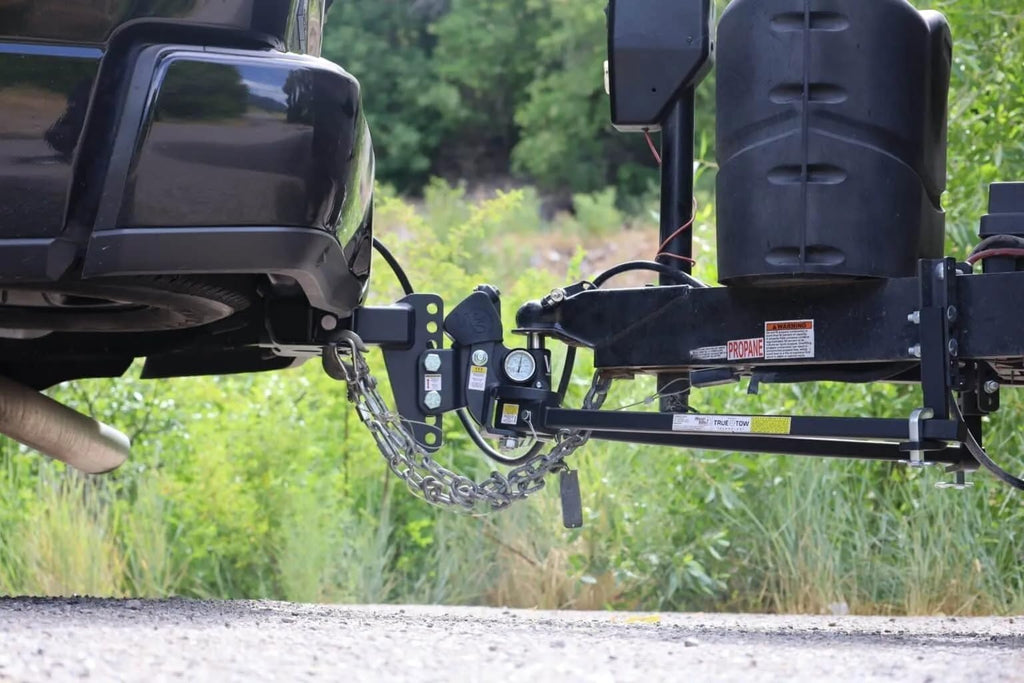 Weight Distribution Hitch with Anti-Sway, 4" Drop, 2" Shank, 12,500-lb Towing Capacity I506431