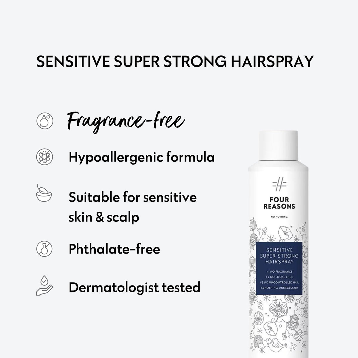 Sensitive Hairspray & Dry Shampoo F306