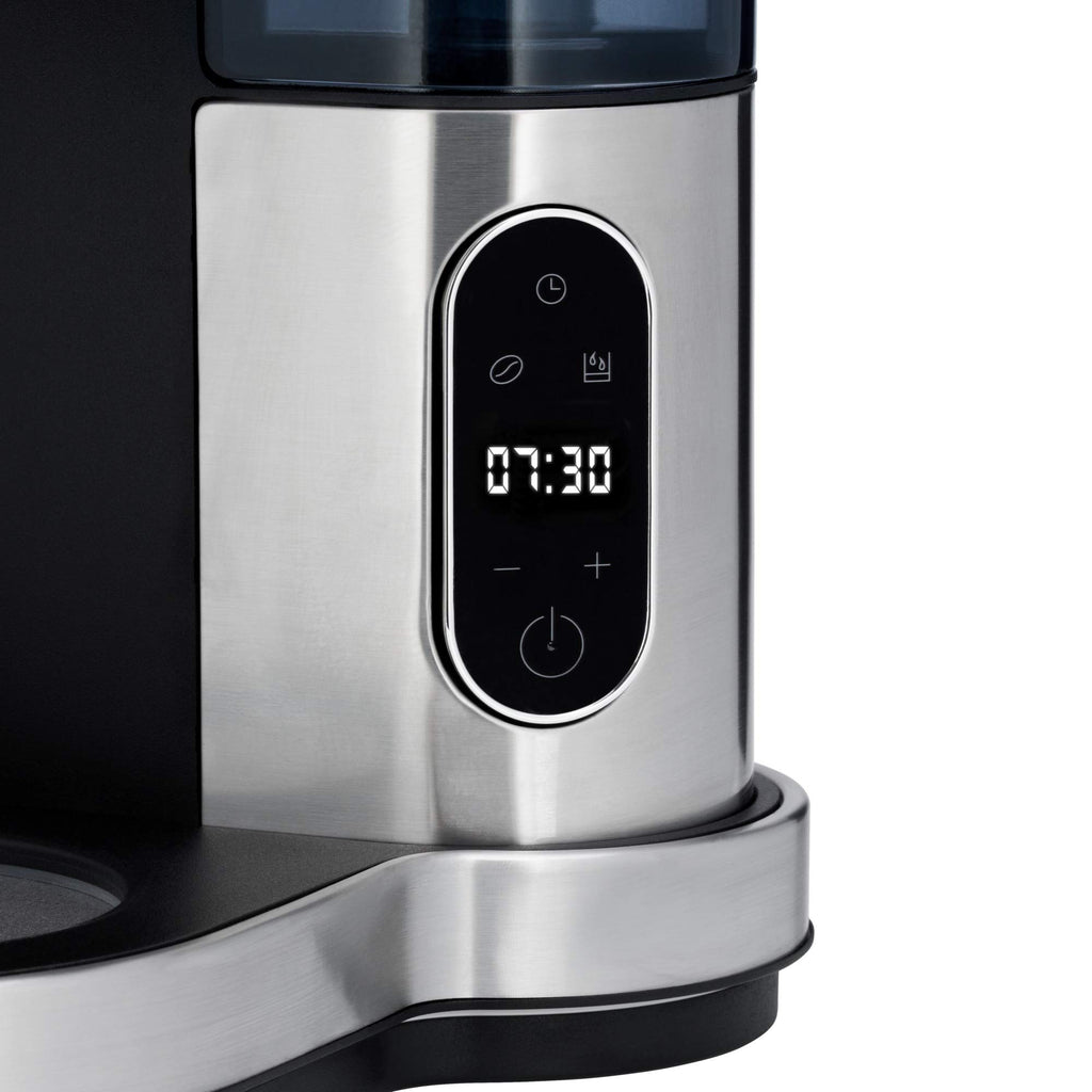 Filter Coffee Machine with Glass Carafe, 10 Cups, Timer, 1000W Q293410