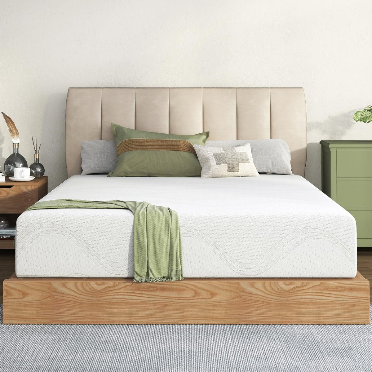 6 Inch Twin Memory Foam Mattress J50009