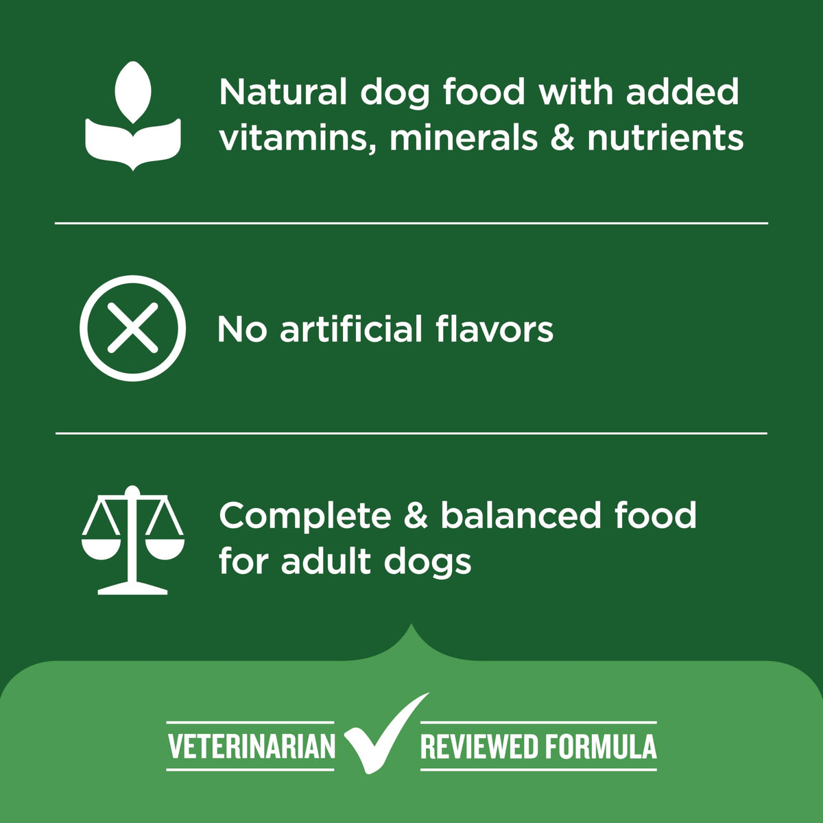 Dry Dog Food, Real Chicken & Veggies, 40 lb. Bag T75385