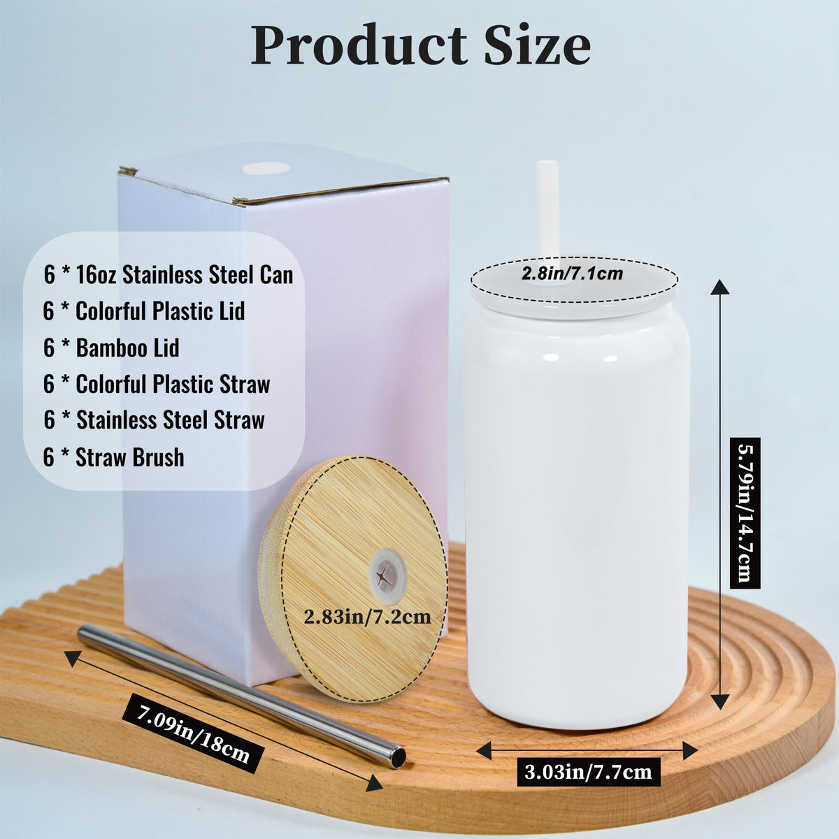 16oz 2Pack Double Wall Insulated Tumblers F484