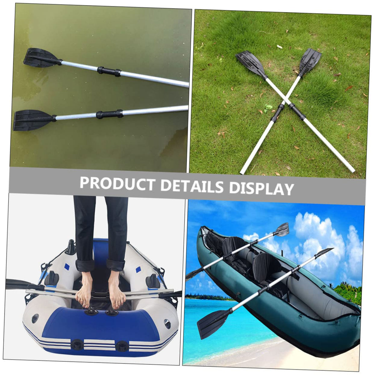 Telescopic Aluminum Alloy Kayak Paddles I20548