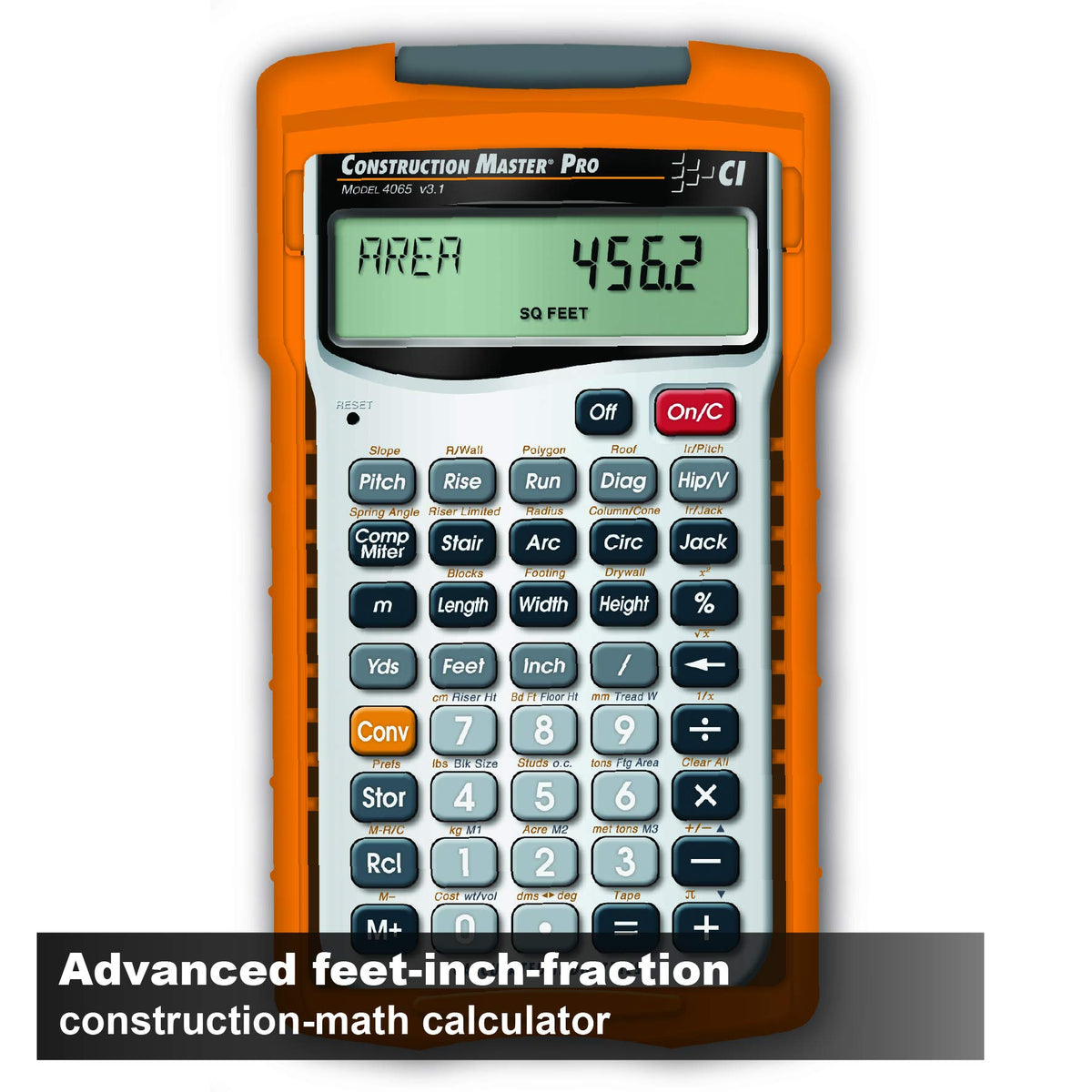 Construction Calculator with Trig Tool Y5693