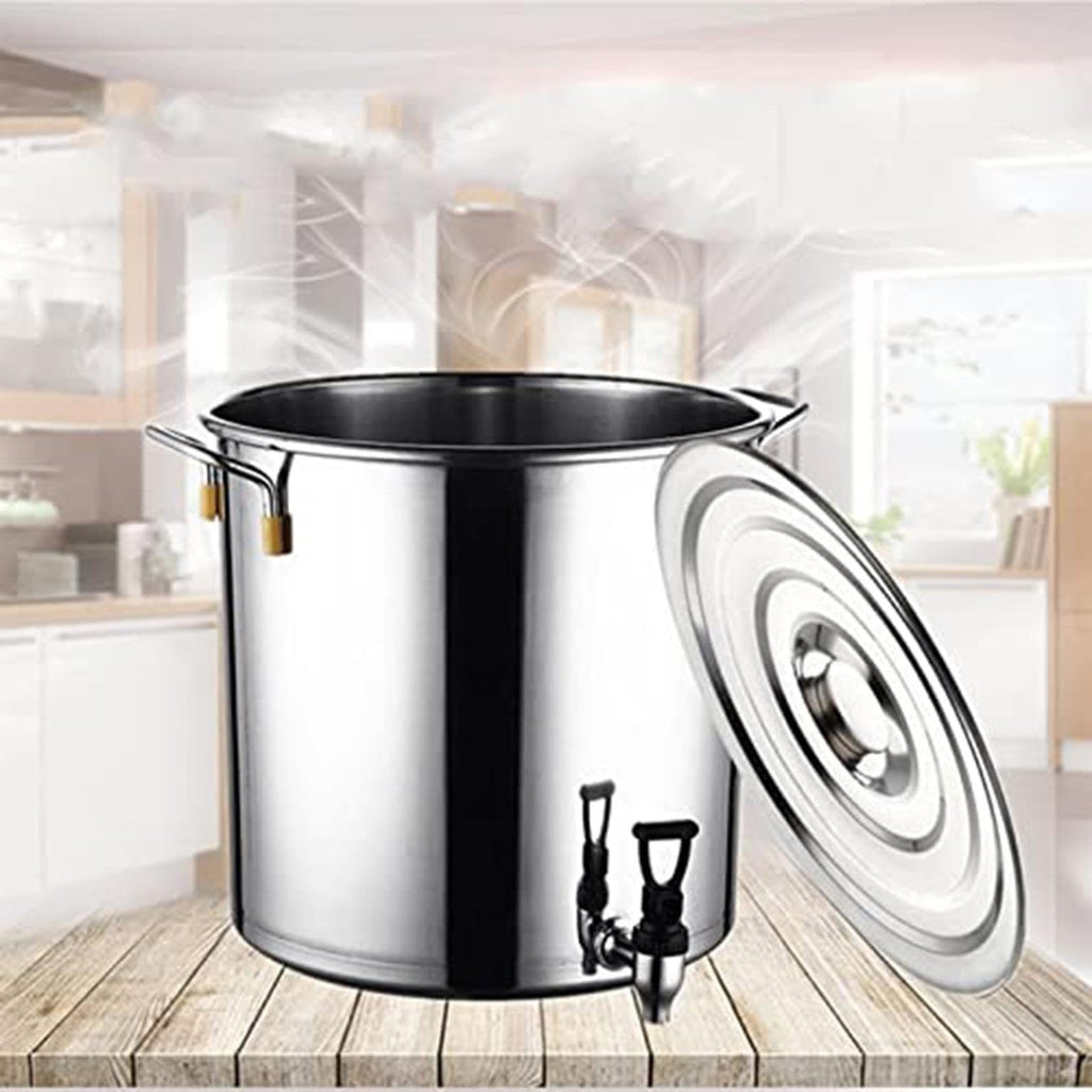 Stainless Steel Stock Pot With Spigot G346