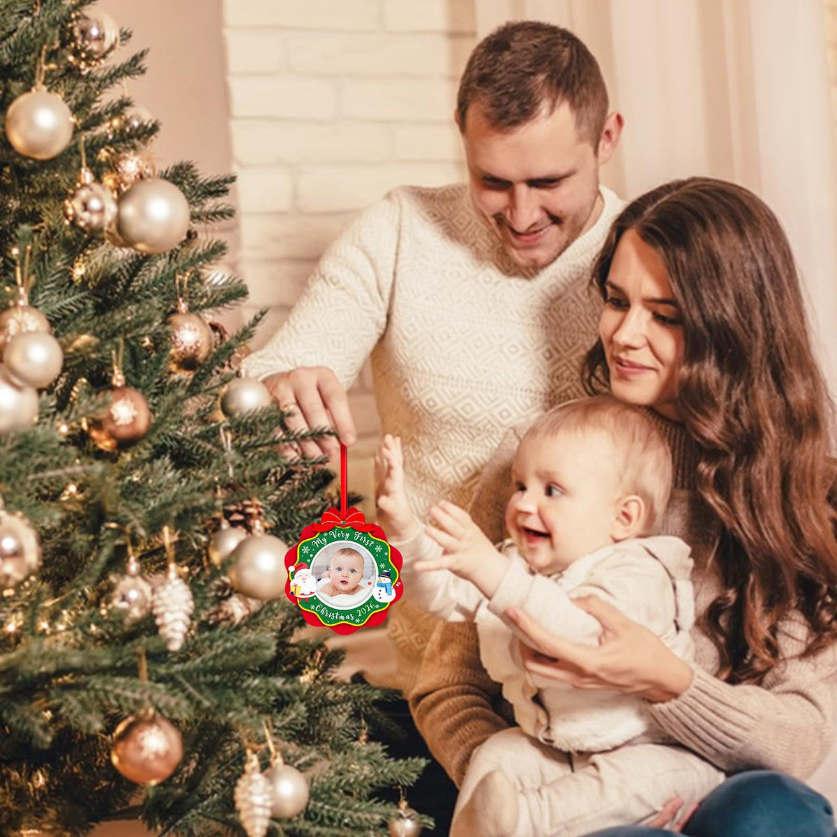 Baby First Christmas Ornament 2026 Y14167