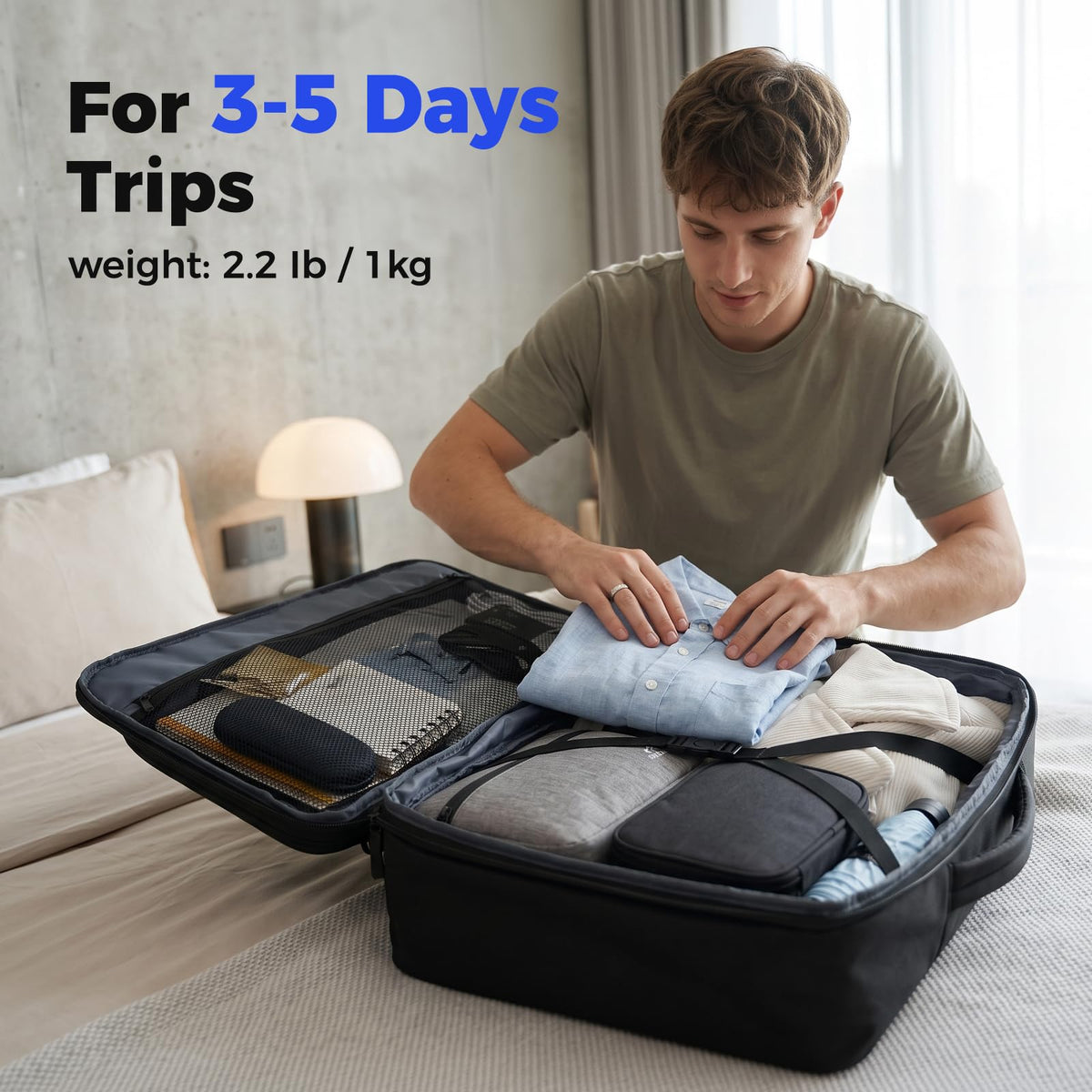 Extra Large Expandable Travel Backpack L14652