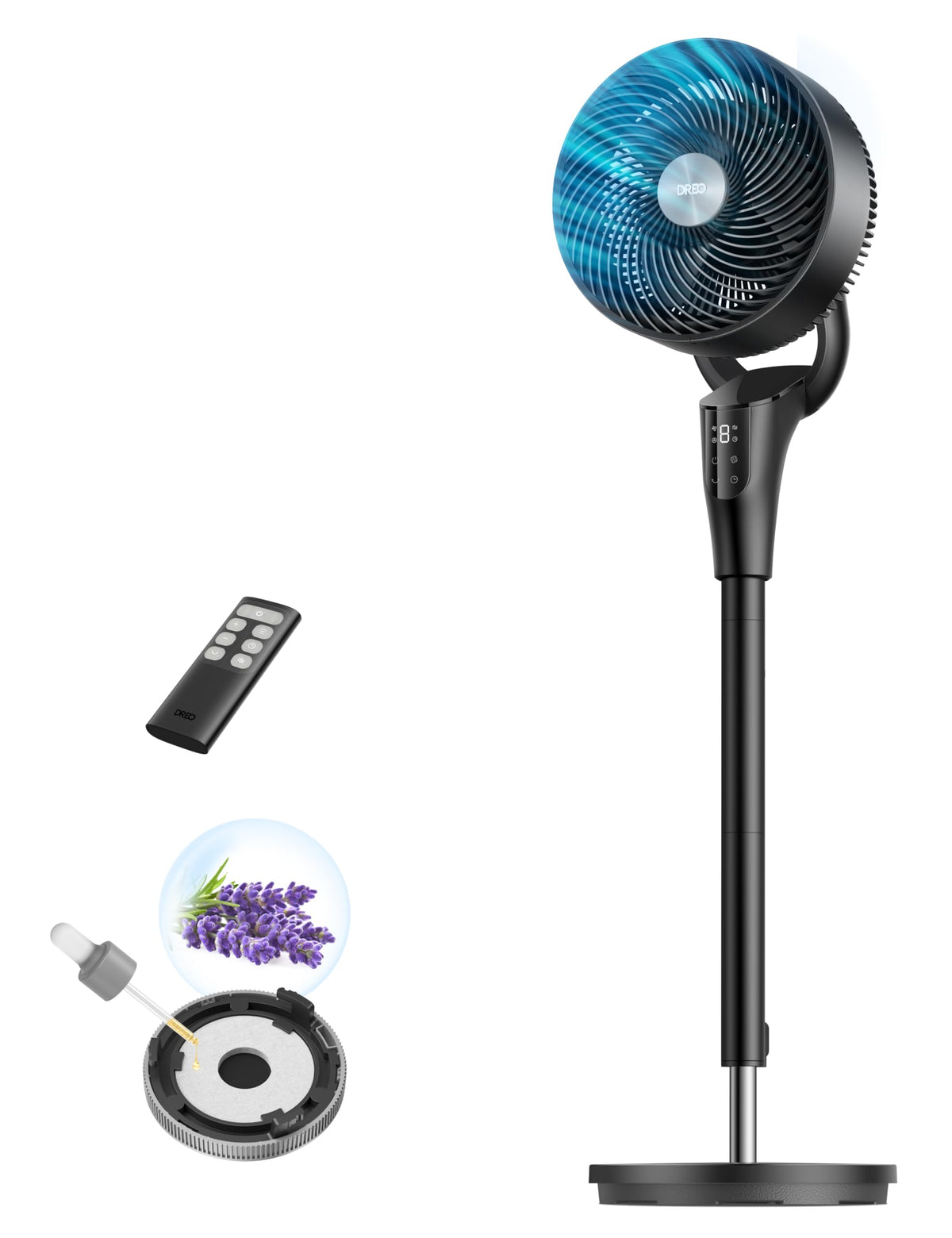 Oscillating Standing Fan D258