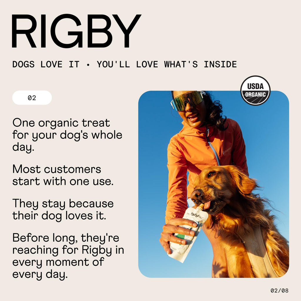 Organic Grass-Fed Beef Dog Treats 6 Pack S53282
