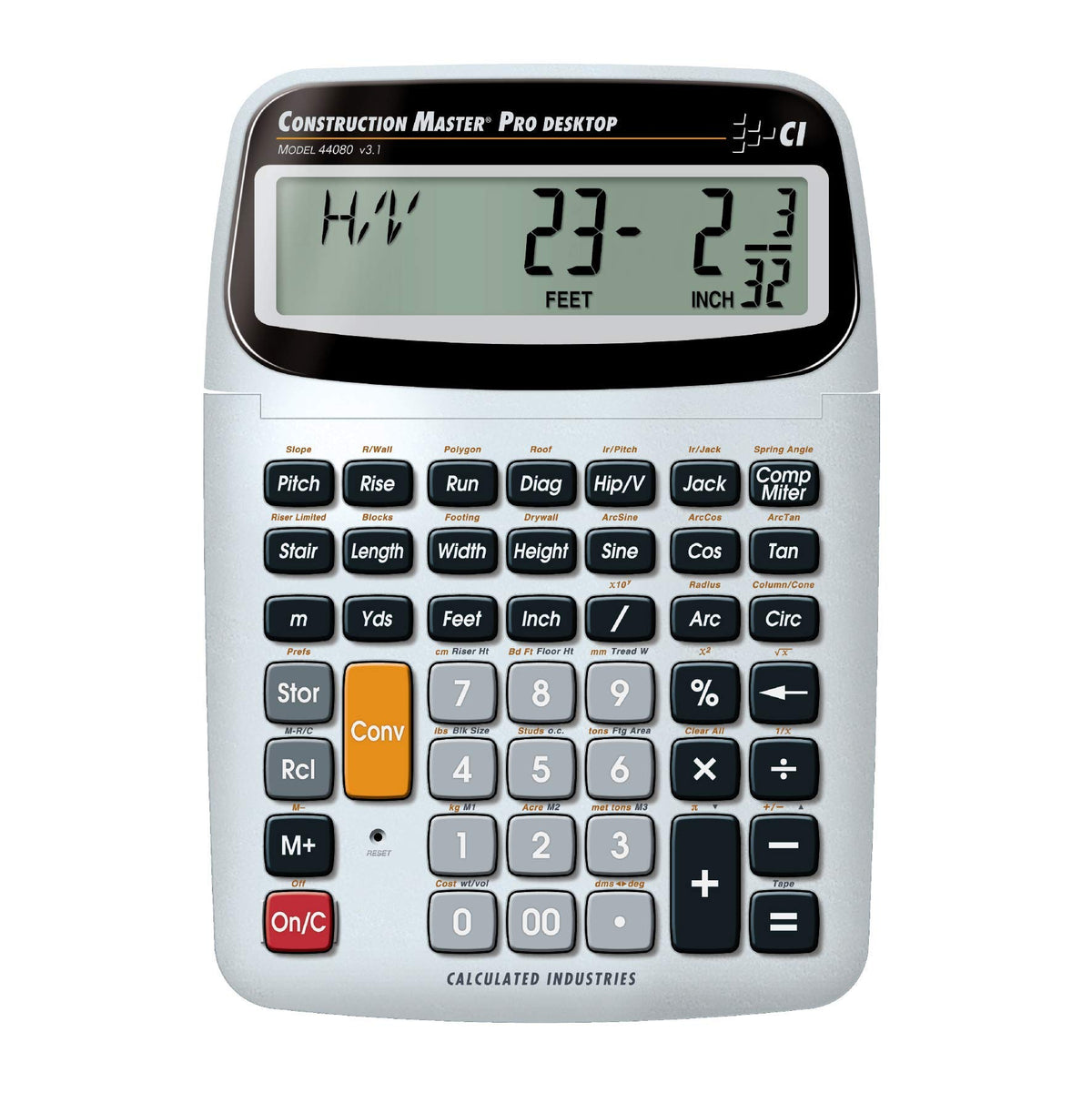 Construction Calculator with Trig Tool Y5693