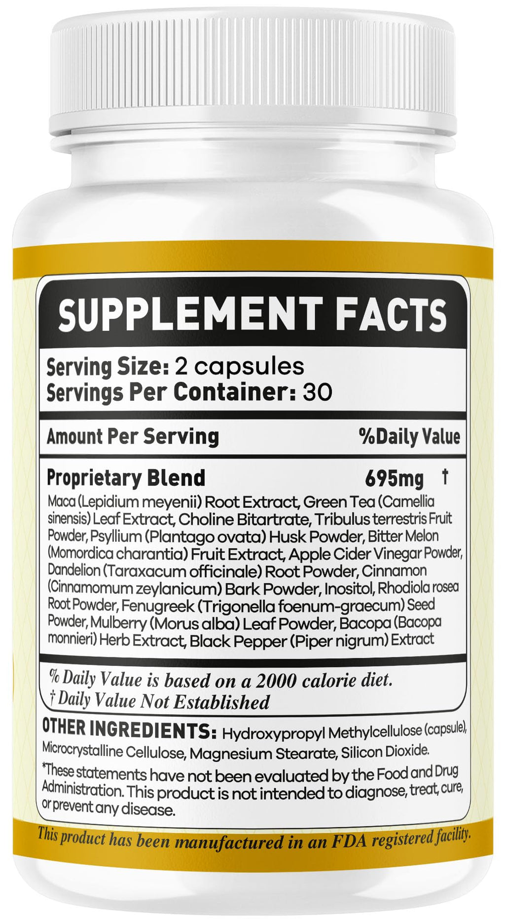All Natural Capsules 60 Capsules W320994
