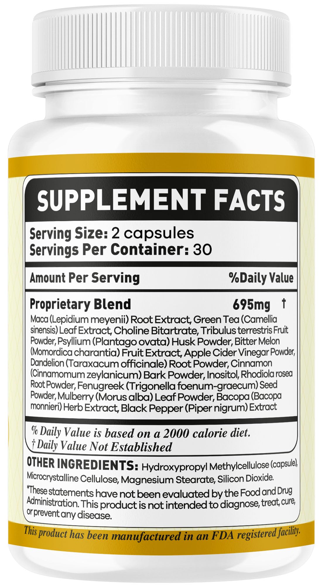 All Natural Capsules 60 Capsules W320994