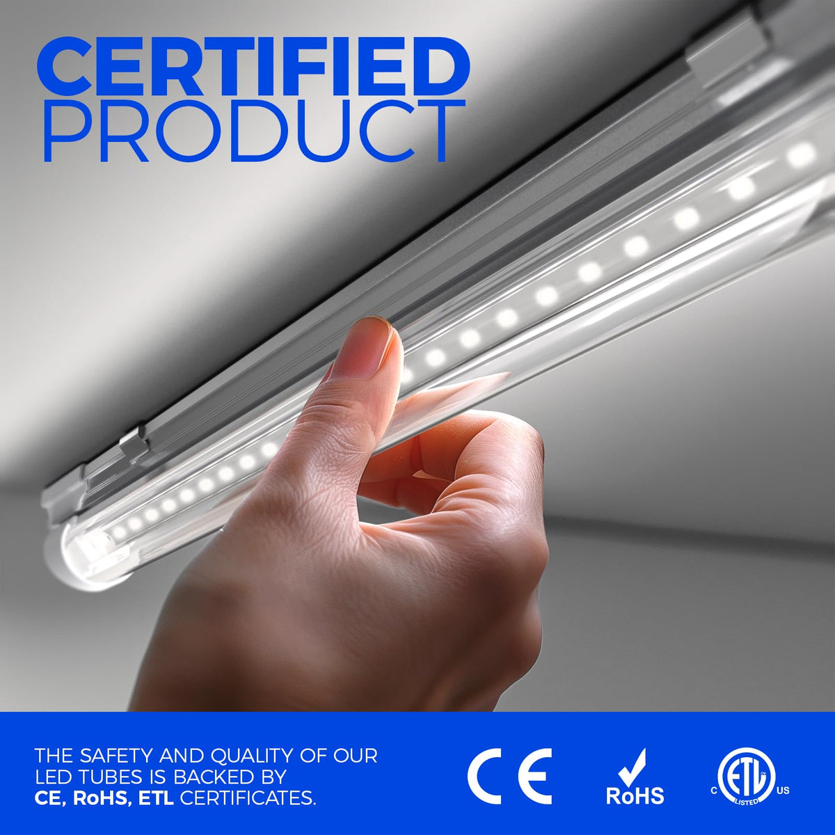 2FT LED Shop Lights 4 Pack D73319