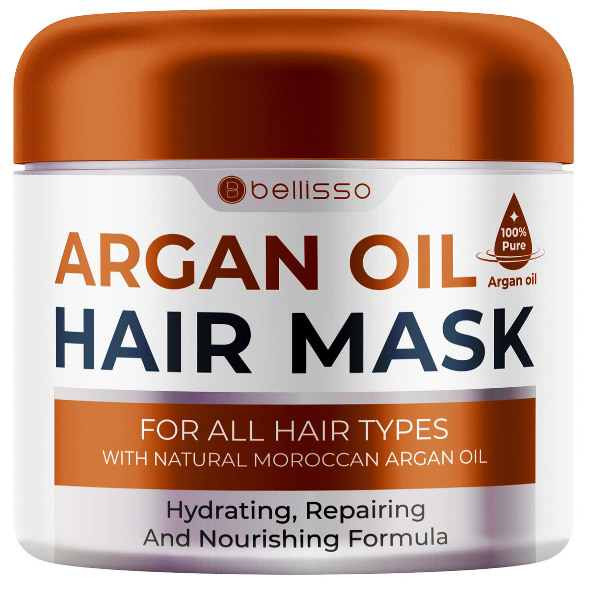 Coconut Shampoo and Conditioner Set and Moroccan Argan Oil Mask and Hair Serum S9315
