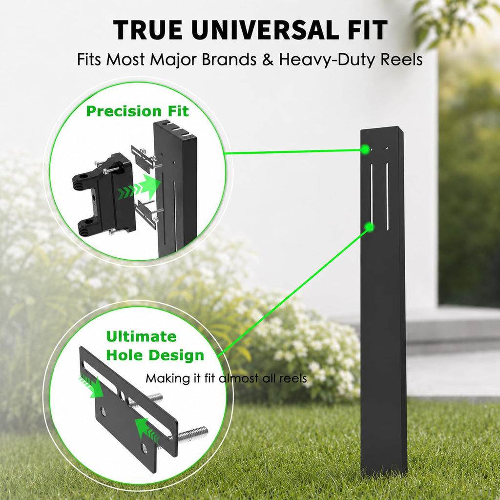 Retractable Garden Hose Reel Mounting Post J7432