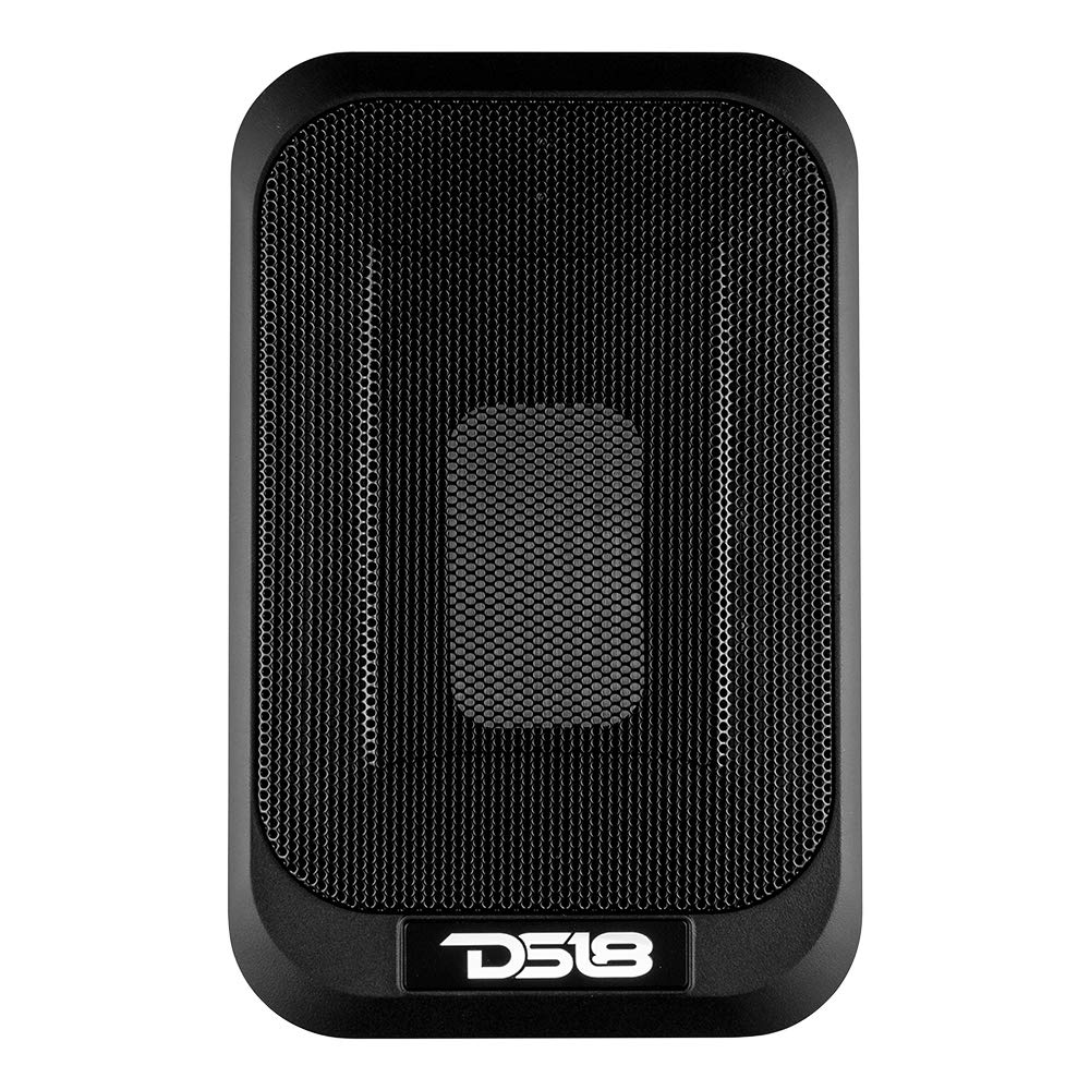 7x9 UnderSeat Slim Amplified Car Subwoofer with 4x6 Passive Radiator M640
