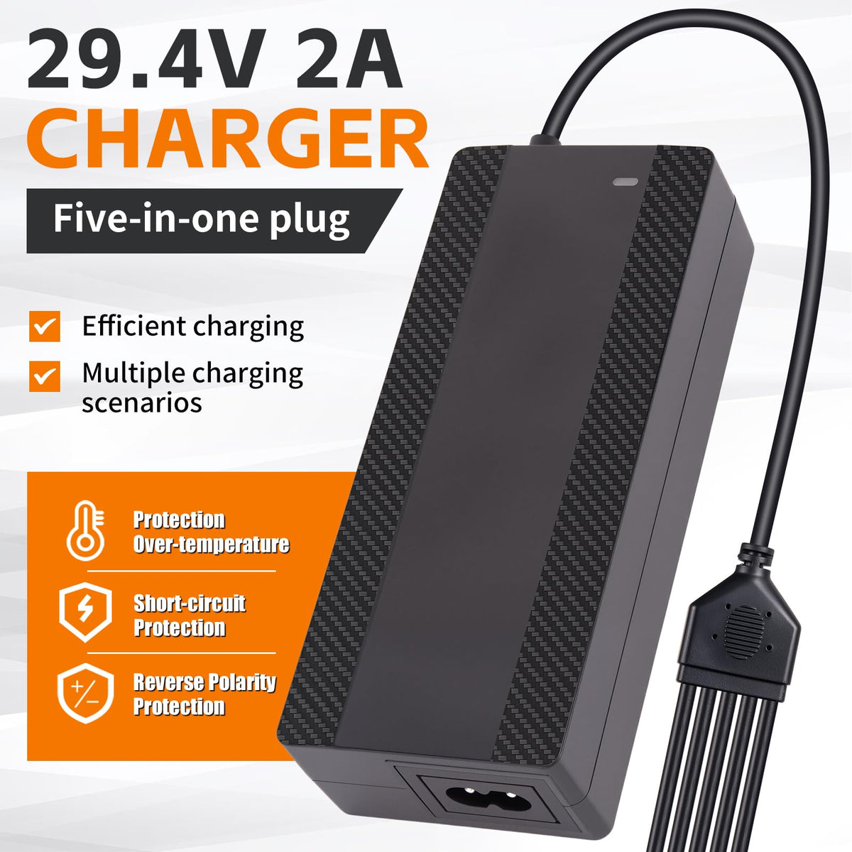 29.4V 2A Lithium Battery Charger U1856