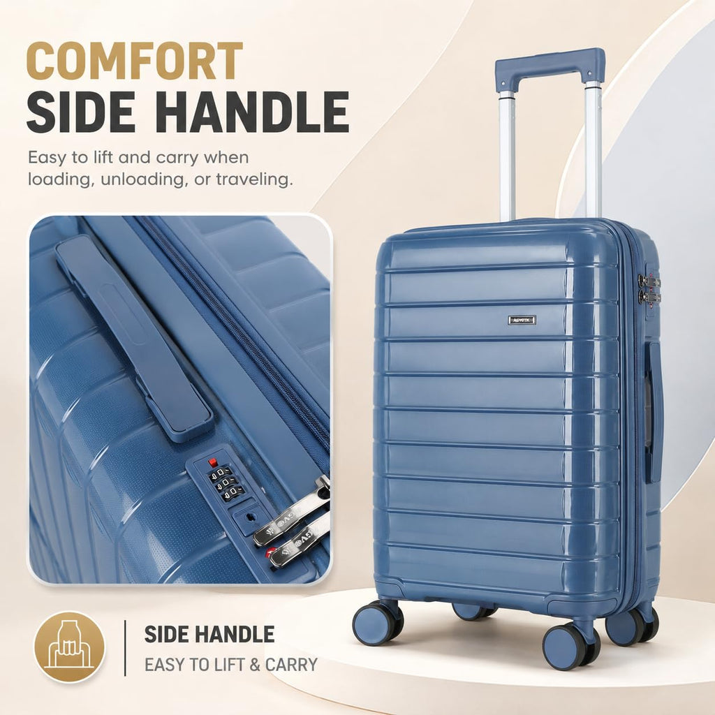 20 Inch Lightweight Hard Shell Spinner Luggage H758374