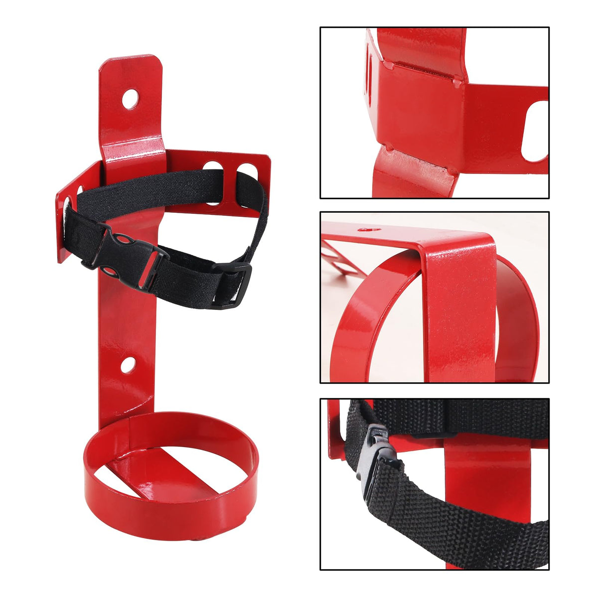Metal Fire Extinguisher Bracket 2.5LB 2PCS N8942