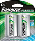Rechargeable D Batteries 2-Count Pack of 3 W979054