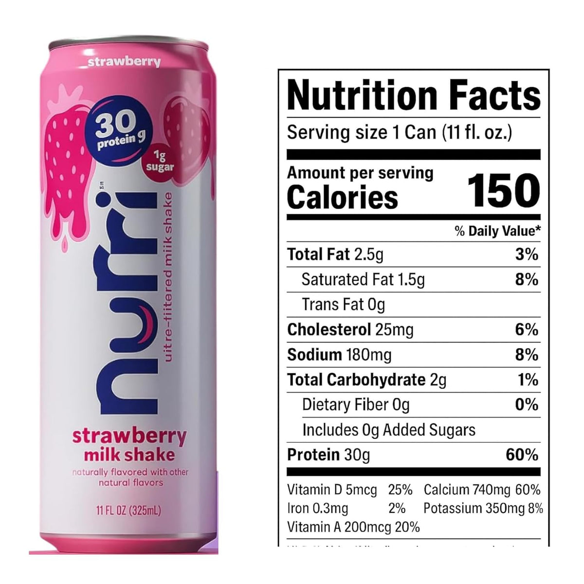 30g Protein Lactose Free Protein Shake 12 Cans Q716
