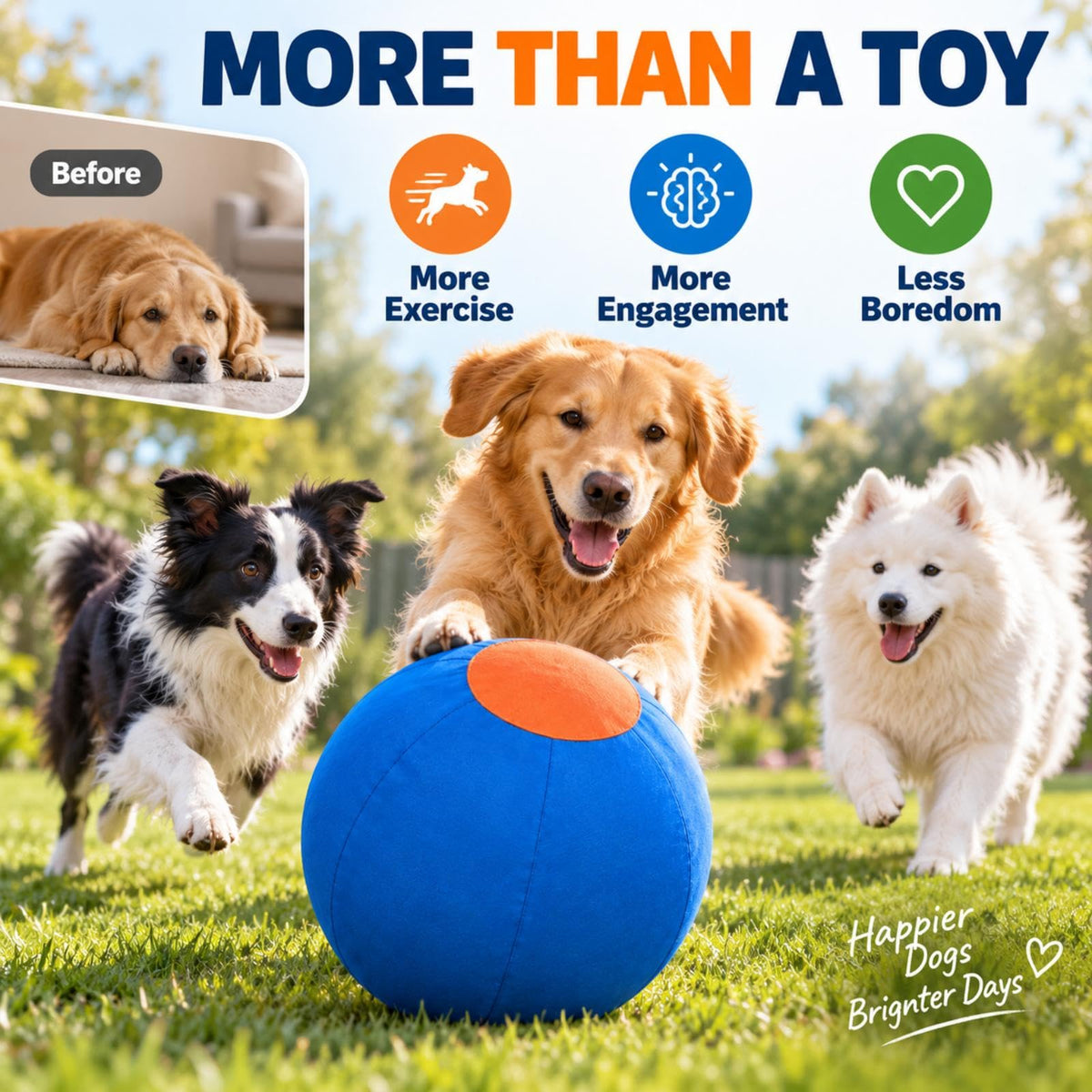 Large Interactive Dog Toy Z7173