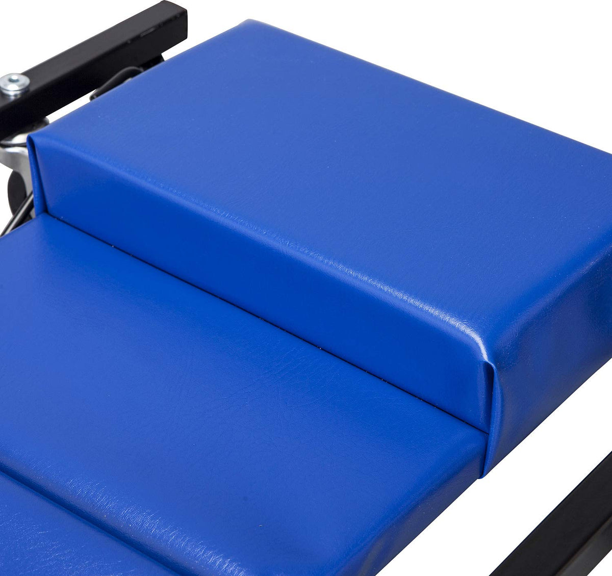 40" Padded Mechanic Creeper with 6 Casters, Blue T878384