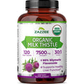 Organic Milk Thistle 30:1 Extract 120 Capsules R692498