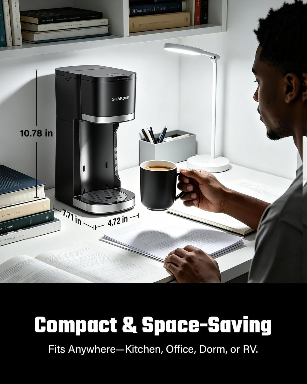 Mini Single Serve Coffee Maker P613