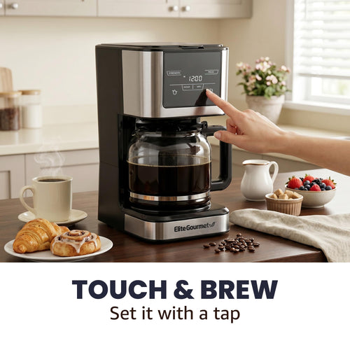 12-Cup Programmable Drip Coffee Maker L4116