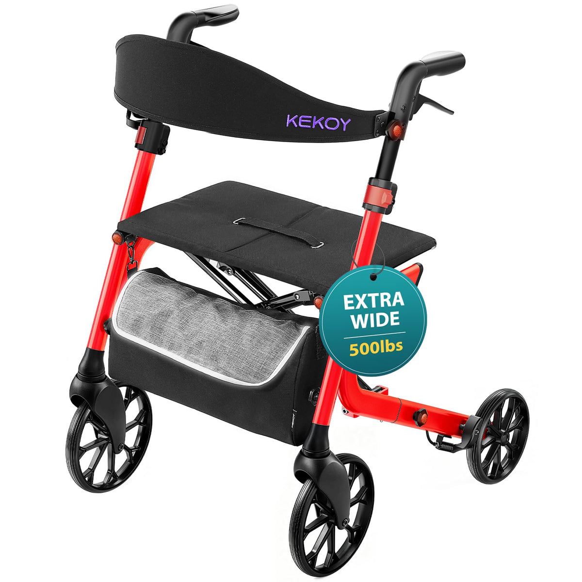 Bariatric Rollator Walker with Seat G223