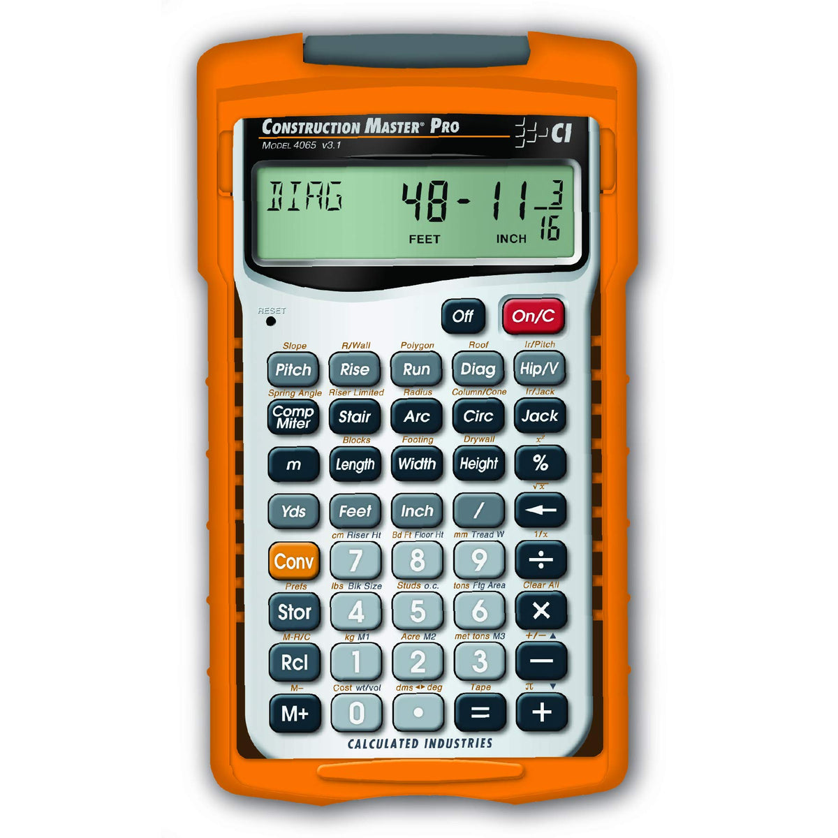 Construction Calculator with Trig Tool Y5693