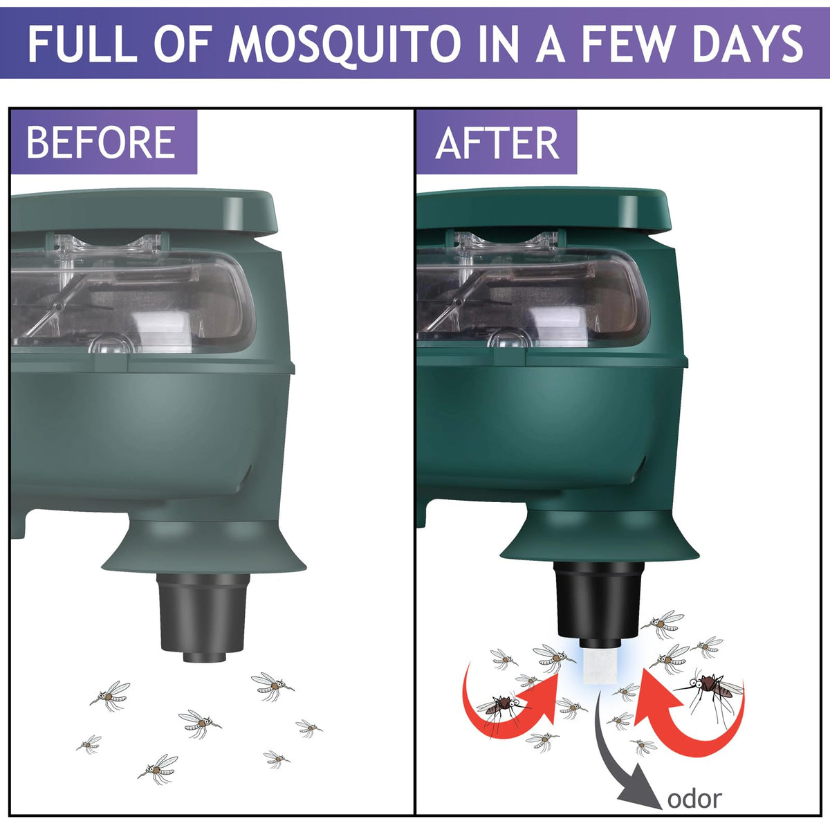 2 Mosquito Attractant Bait Refill T515