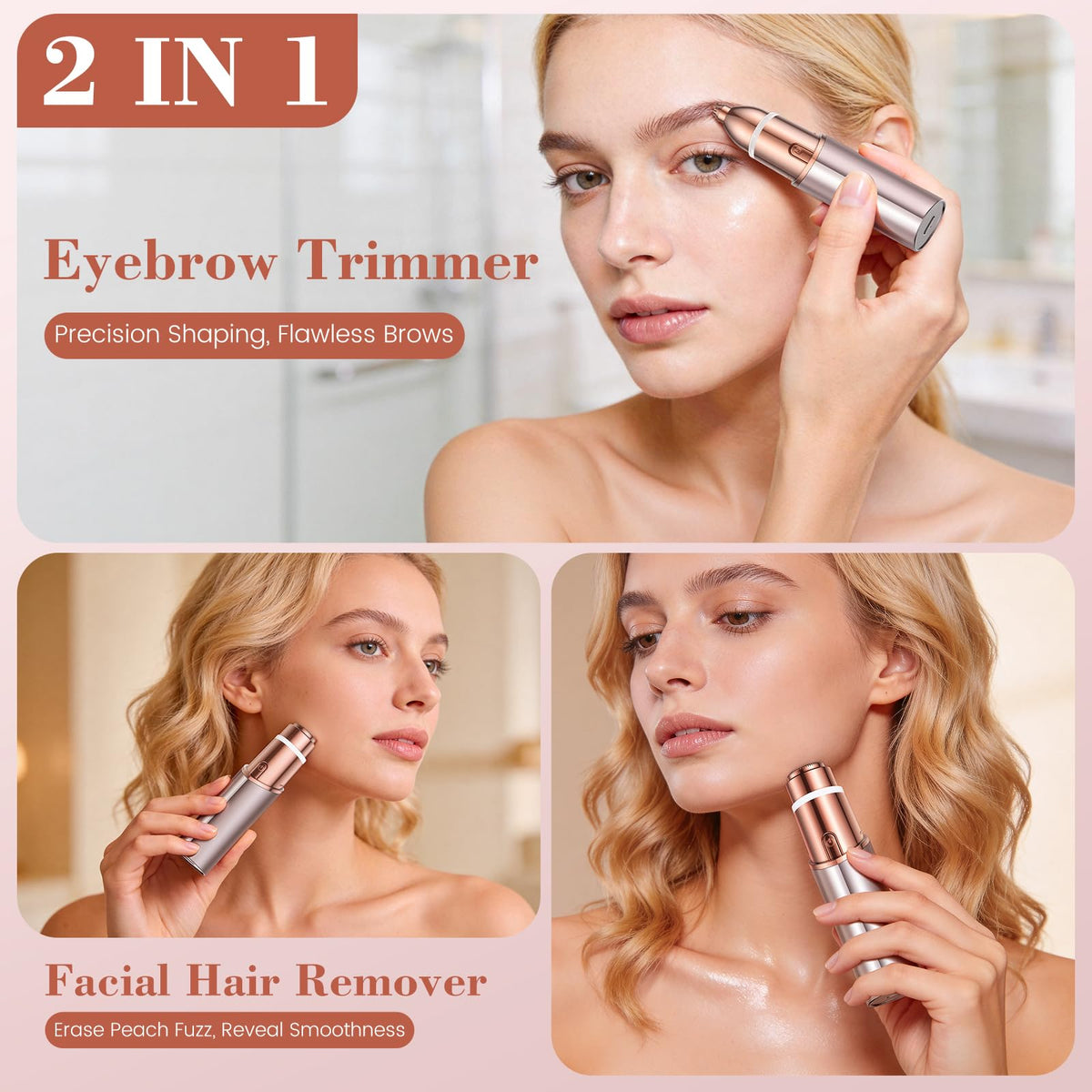 2 in 1 Eyebrow Trimmer U342795
